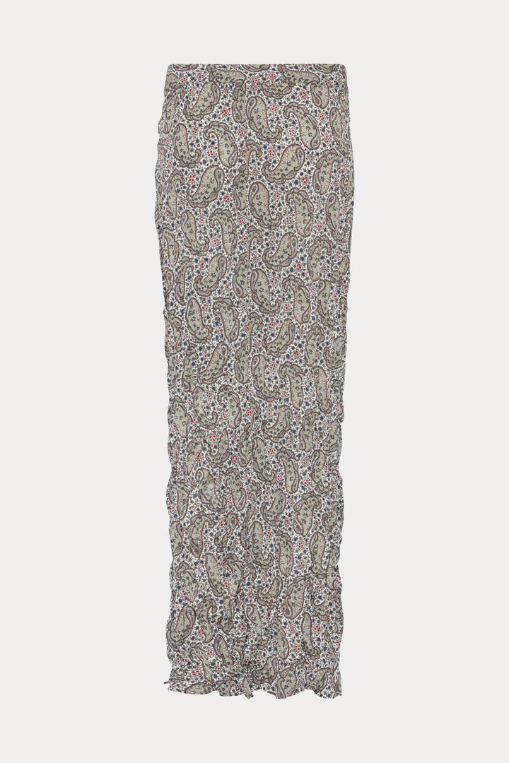 Heartmade HMSican maxinederdel SKIRTS 808 Rose paisley print