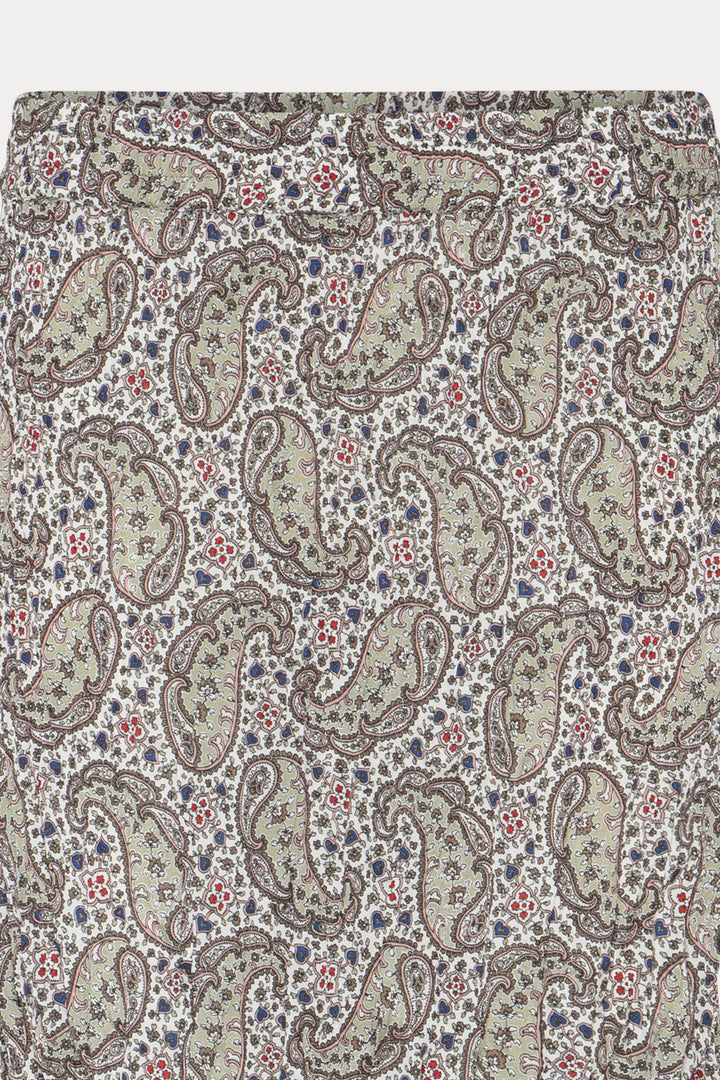 Heartmade HMSican maxinederdel SKIRTS 808 Rose paisley print