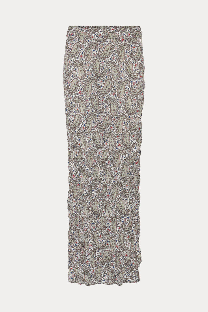 Heartmade HMSican maxinederdel SKIRTS 808 Rose paisley print