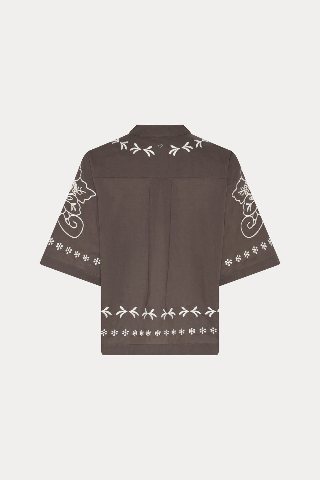 Heartmade HMTasim bluse BLOUSE 106 Dark Beige
