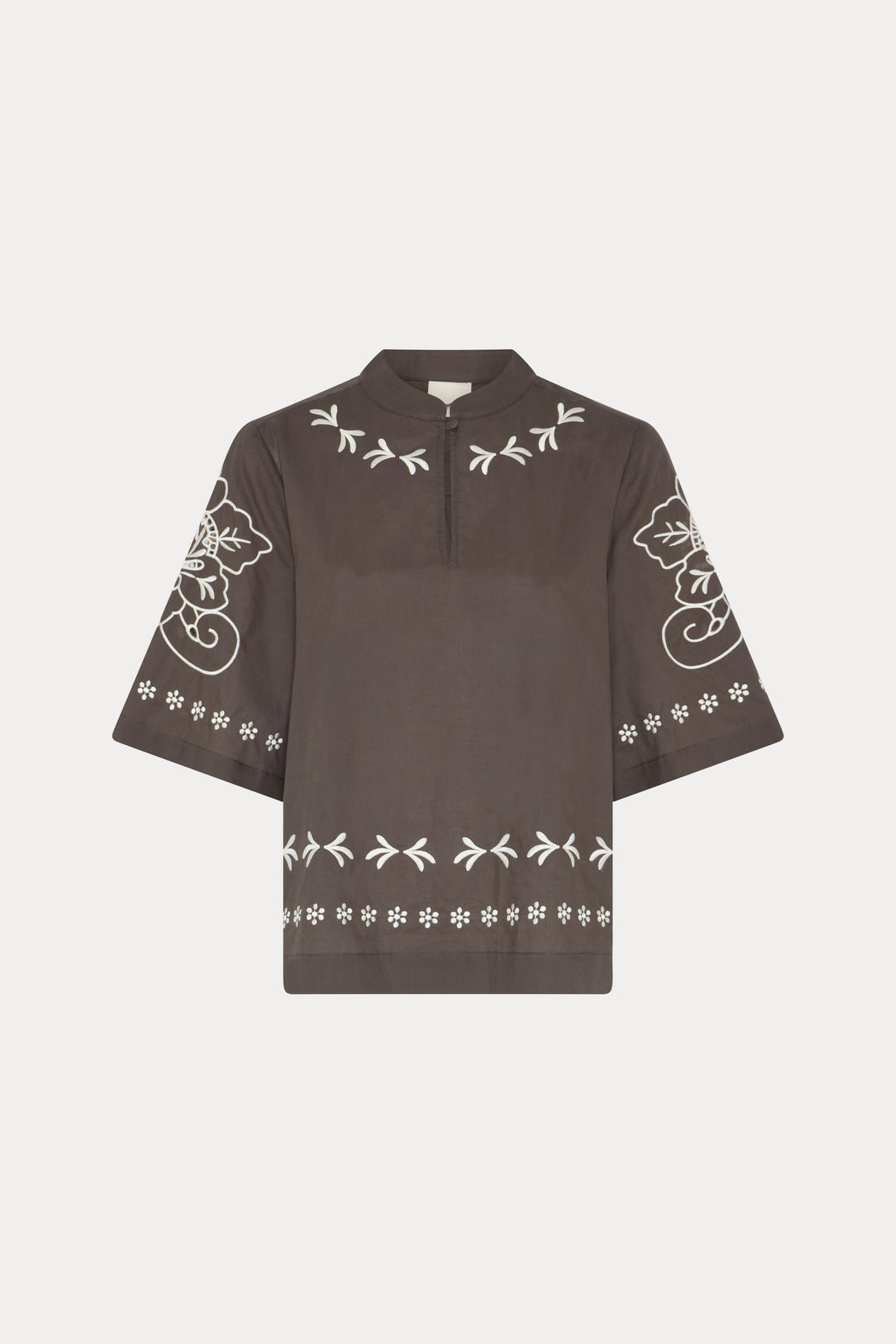 Heartmade HMTasim bluse BLOUSE 106 Dark Beige