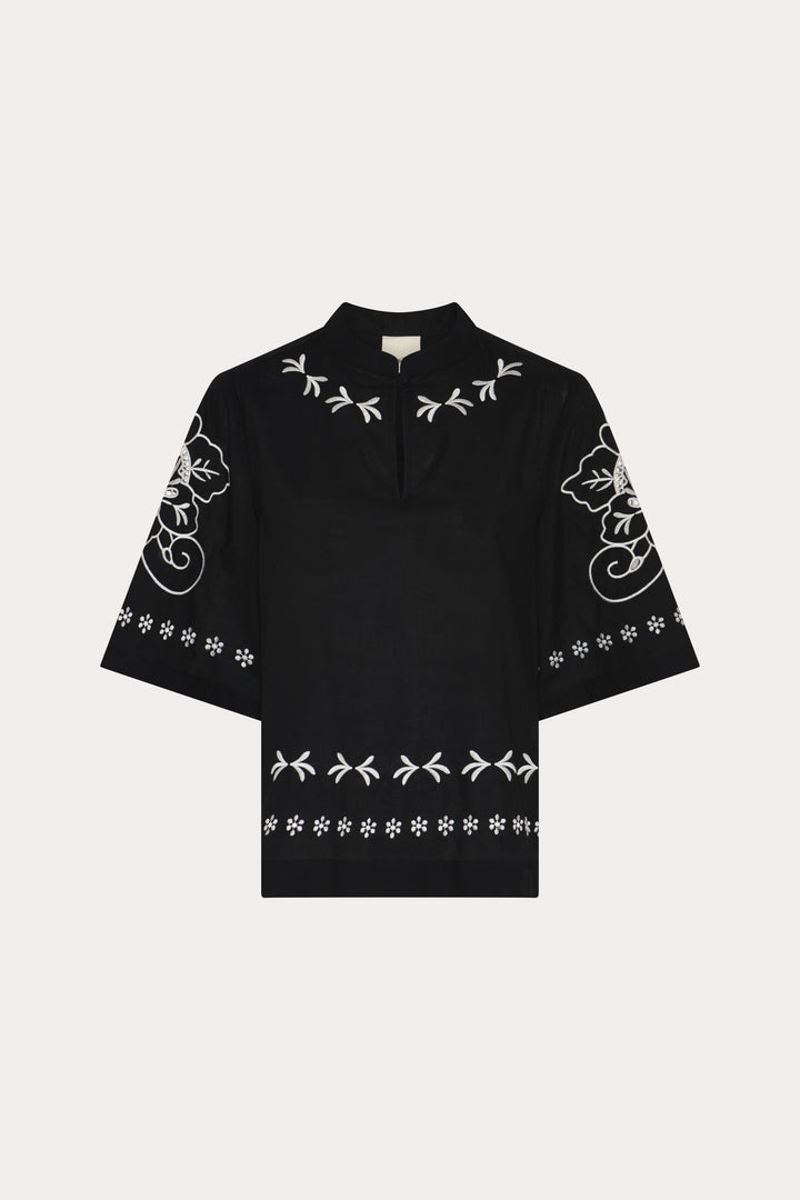 Heartmade HMTasim bluse BLOUSE 900 Black