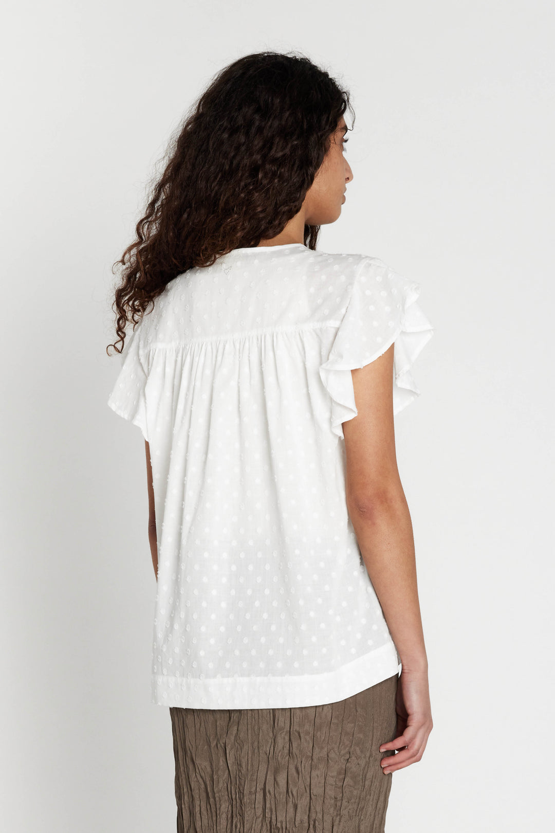 Heartmade HMTavan bluse BLOUSE 032 Vanilla