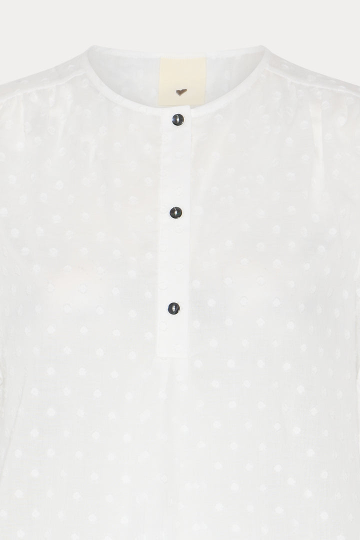 Heartmade HMTavan bluse BLOUSE 032 Vanilla