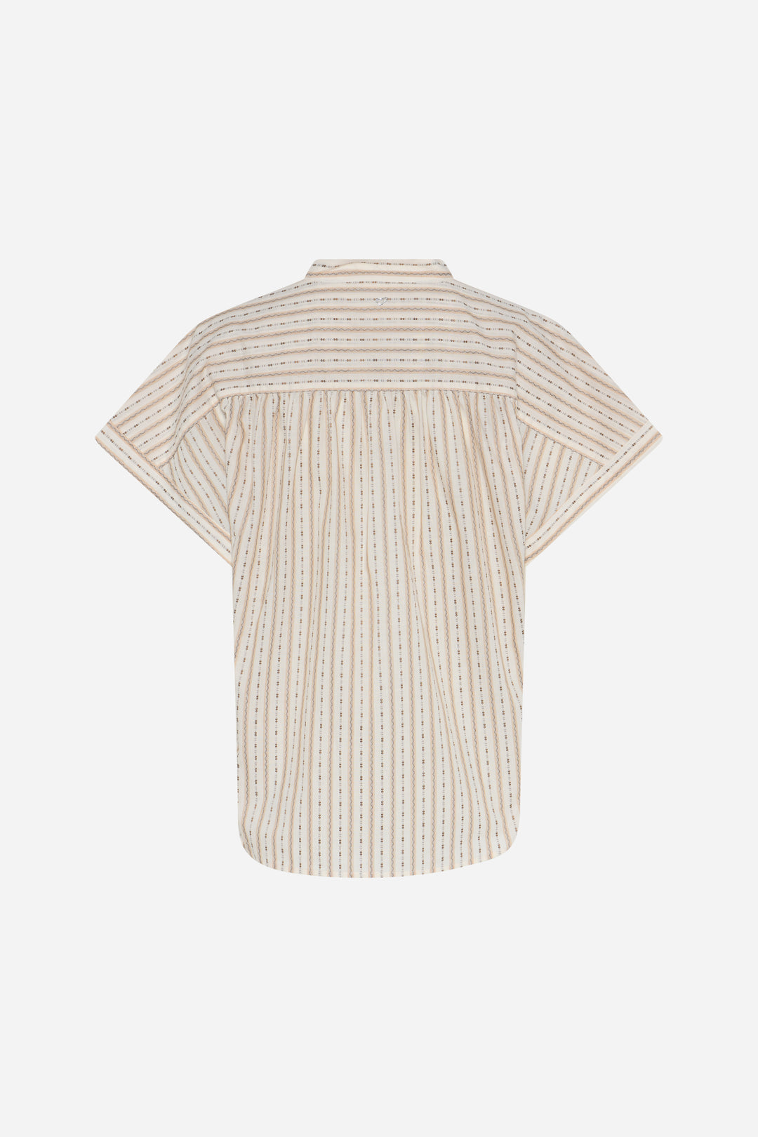 Heartmade HMTavis bluse BLOUSE 634 Khaki stripe