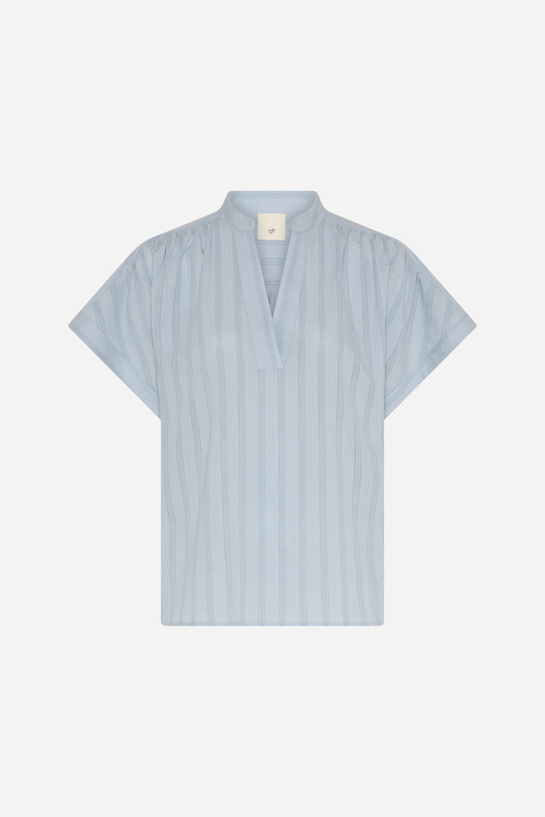 Heartmade HMTavis bluse BLOUSE 278 Blue Dove