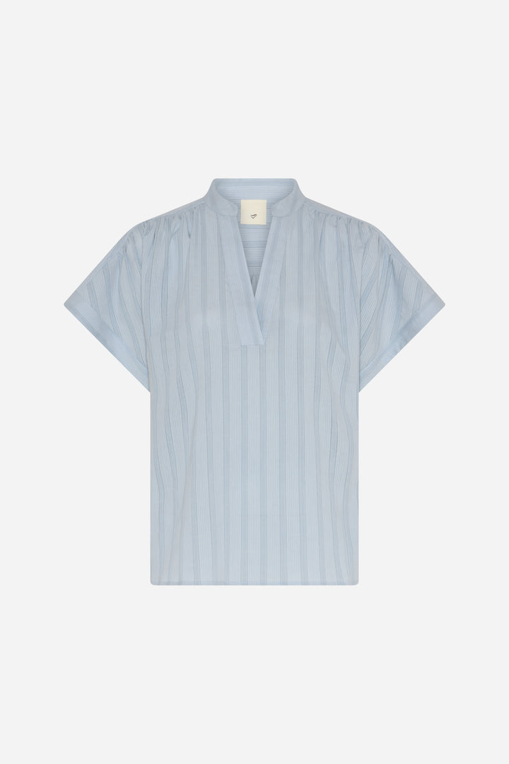 Heartmade HMTavis bluse BLOUSE 278 Blue Dove