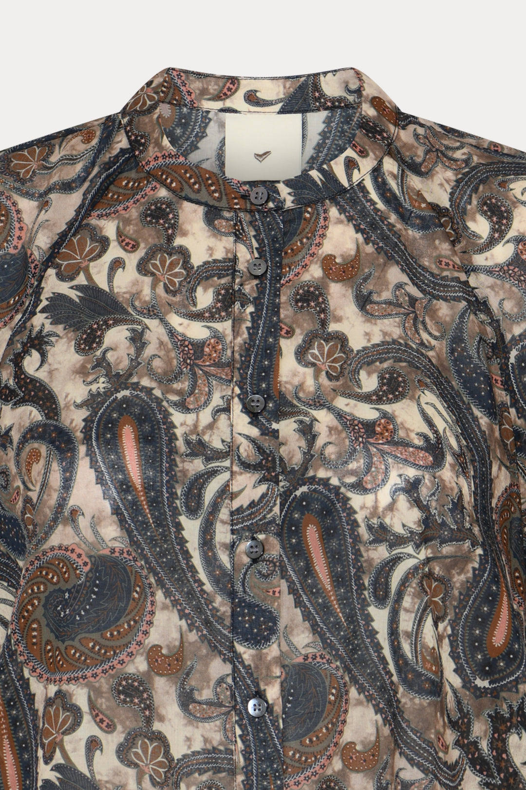 Heartmade HMTelma skjorte SHIRTS 803 Earthy Paisley print