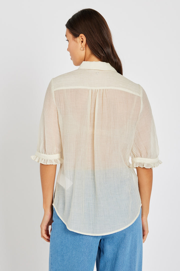 Heartmade HMTelser skjorte SHIRTS 02 Off white