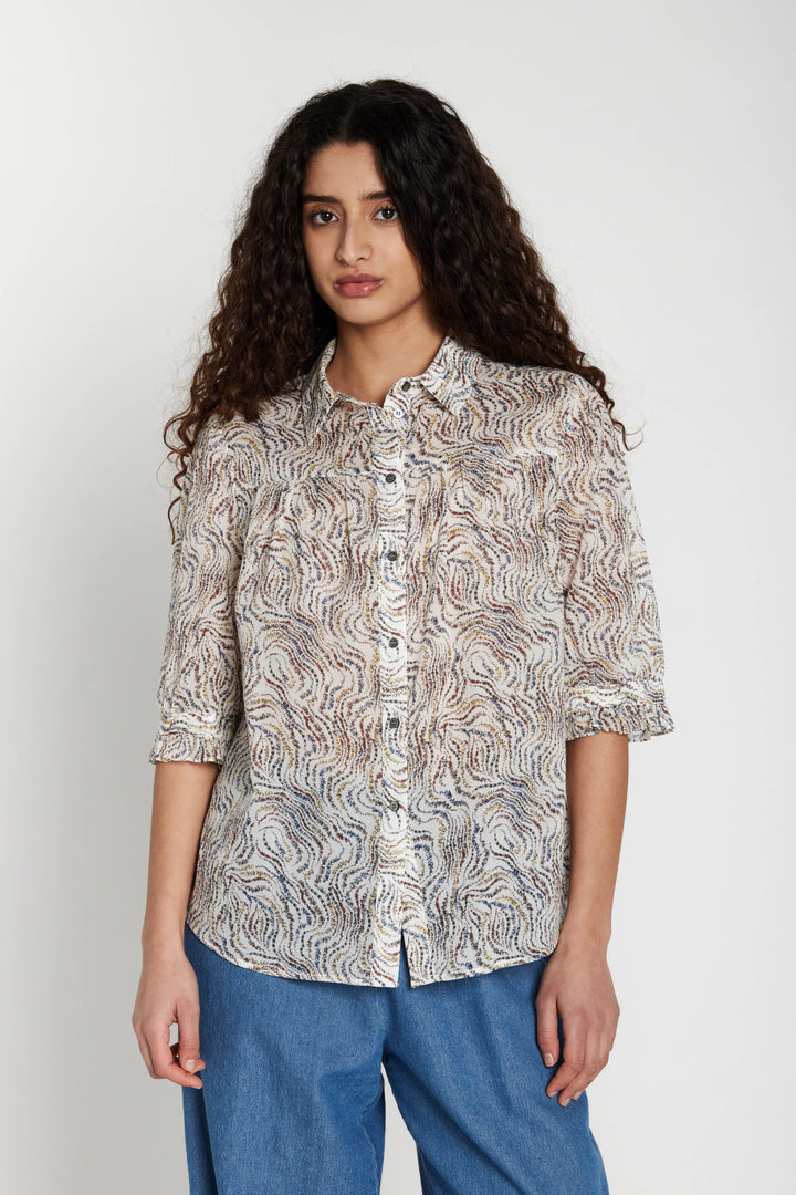 Heartmade HMTelser skjorte SHIRTS 802 Delicate Bloom print
