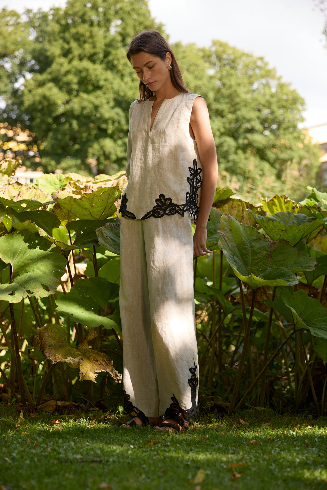 Heartmade HMTeni bluse BLOUSE 176 Natural