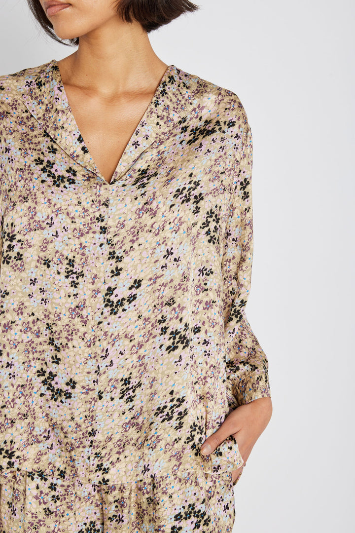 Heartmade HMTepa bluse BLOUSE 805 Light flower print