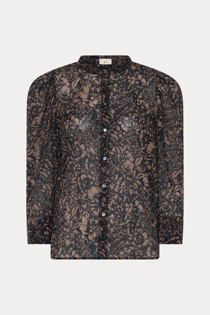 Heartmade HMTeras skjorte SHIRTS 807 Rose flower print