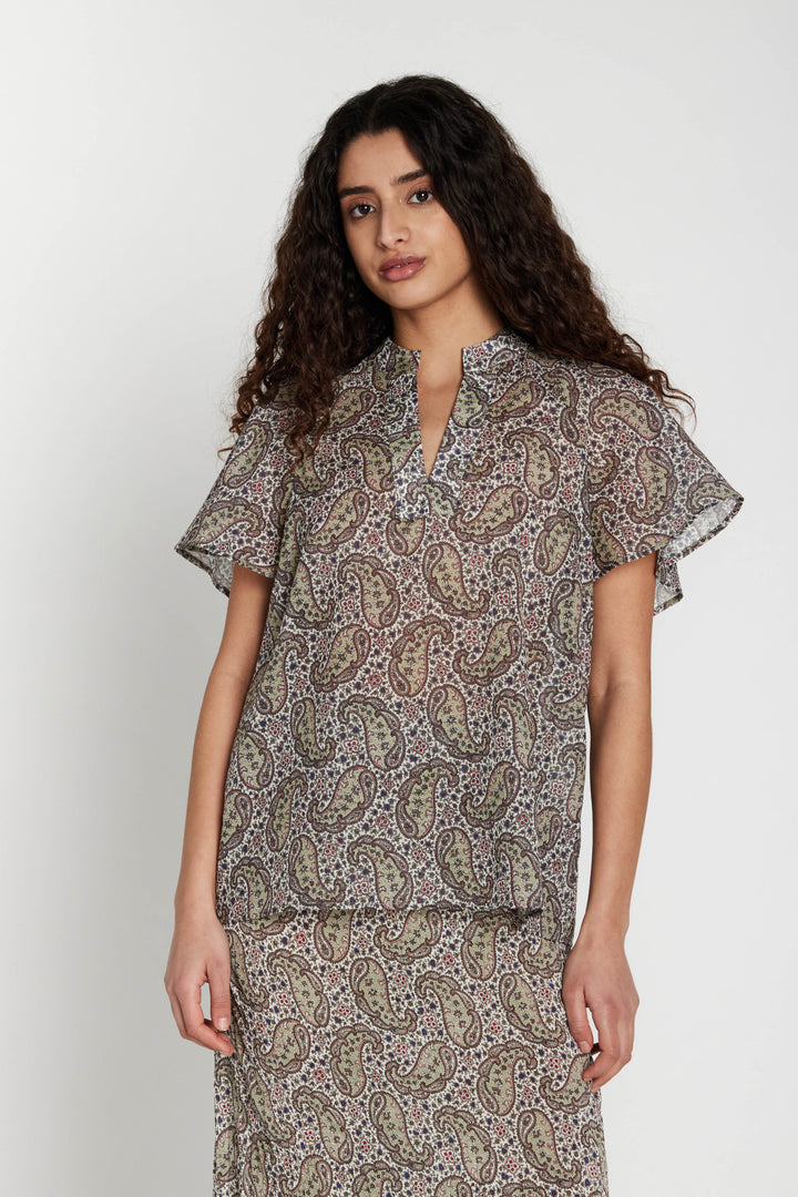 Heartmade HMTerina bluse BLOUSE 808 Rose paisley print