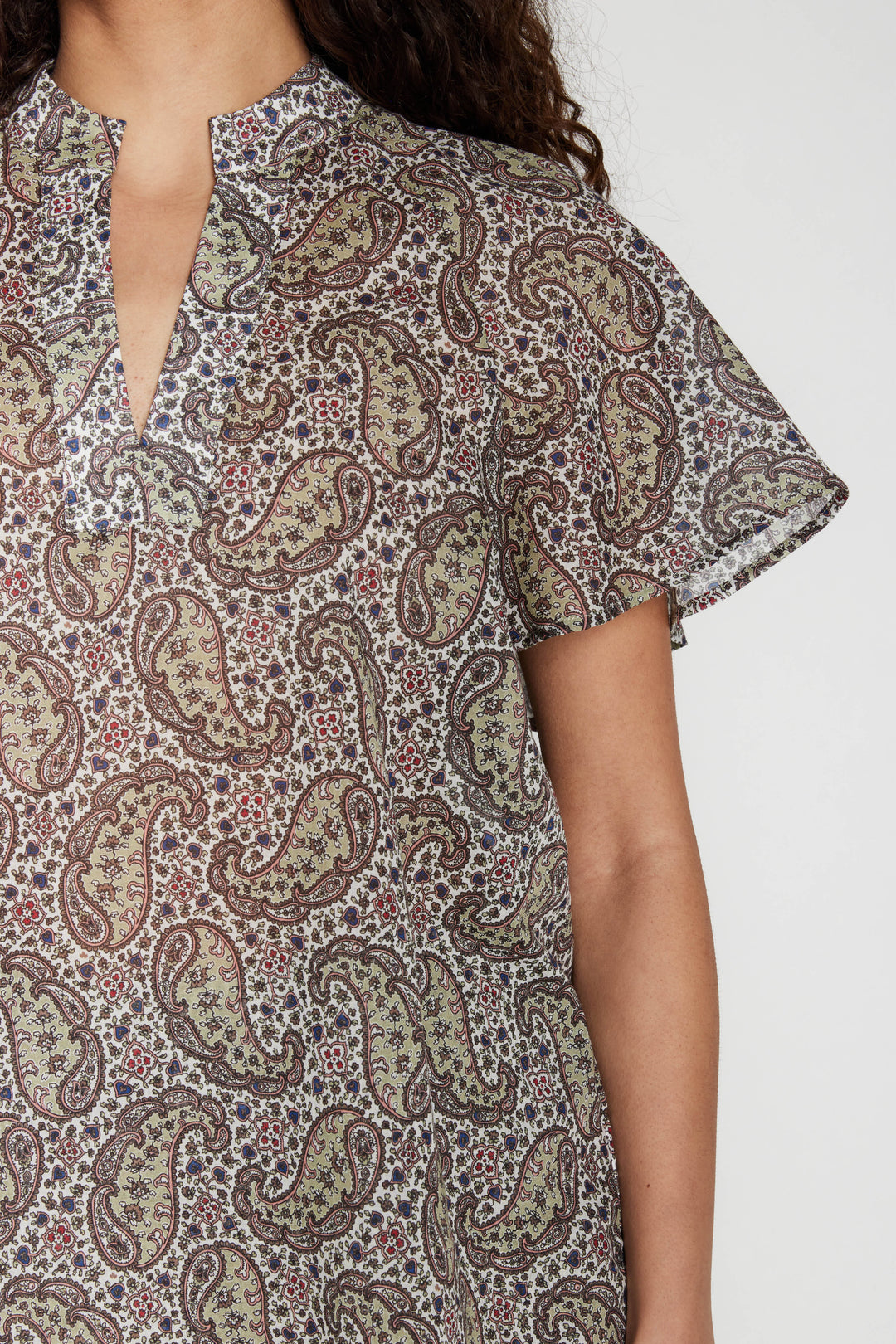 Heartmade HMTerina bluse BLOUSE 808 Rose paisley print