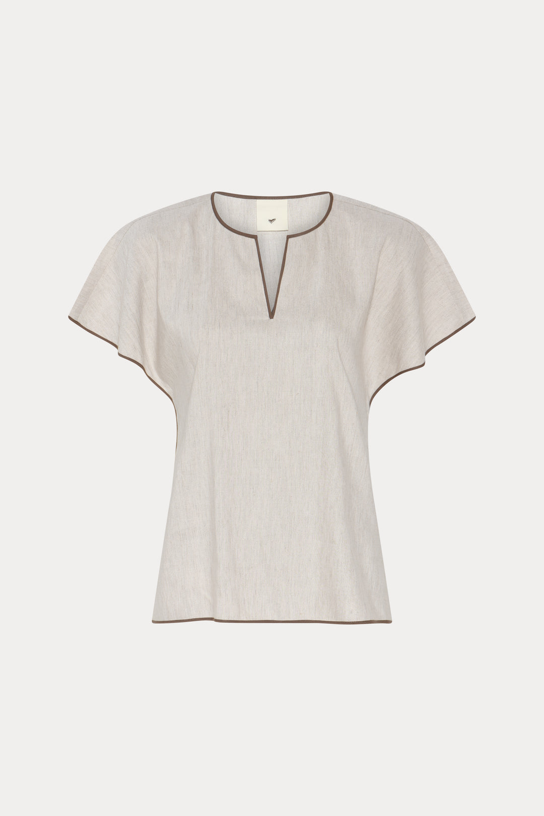 Heartmade HMTikan bluse BLOUSE 061 Snow Dune