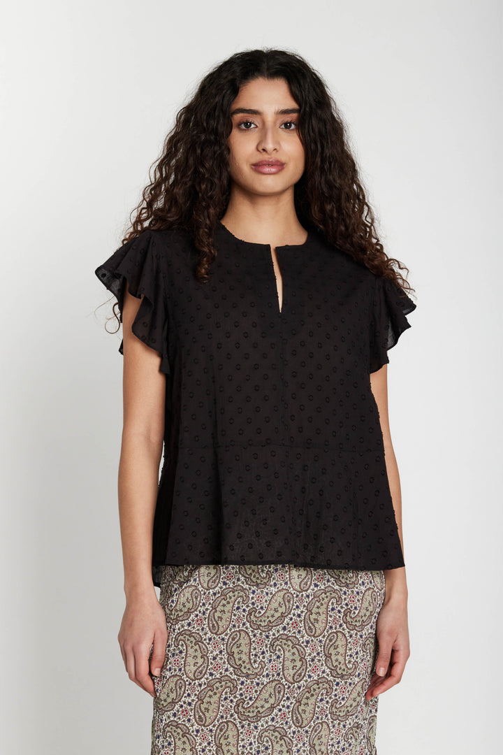 Heartmade HMTuea bluse BLOUSE 900 Black