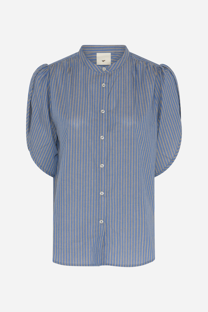 Heartmade HMTulin skjorte SHIRTS 943 Blue stripe