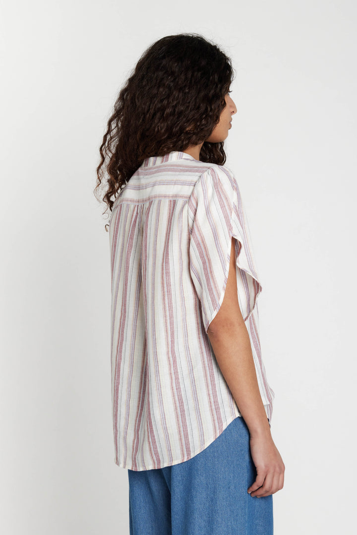 Heartmade HMTulin skjorte SHIRTS 607 Cherry Stribe