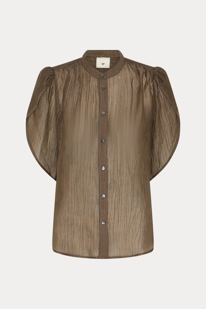 Heartmade HMTulin skjorte SHIRTS 56 Dusty Green