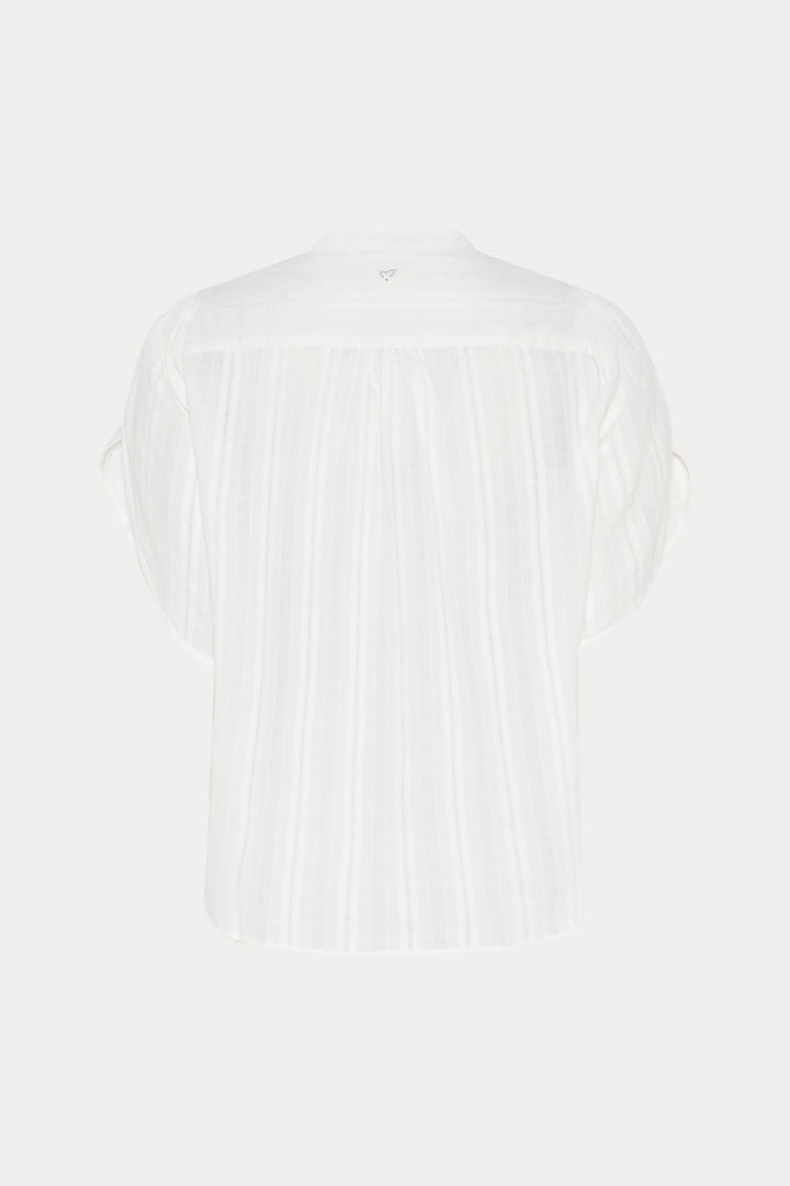 Heartmade HMTulin skjorte SHIRTS 022 White daisy
