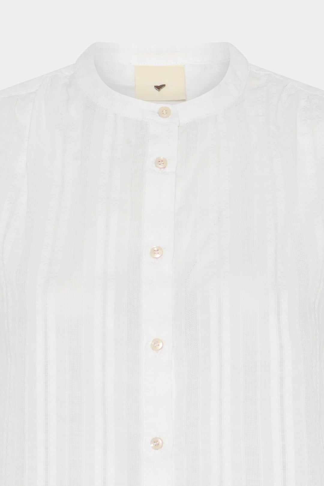 Heartmade HMTulin skjorte SHIRTS 022 White daisy