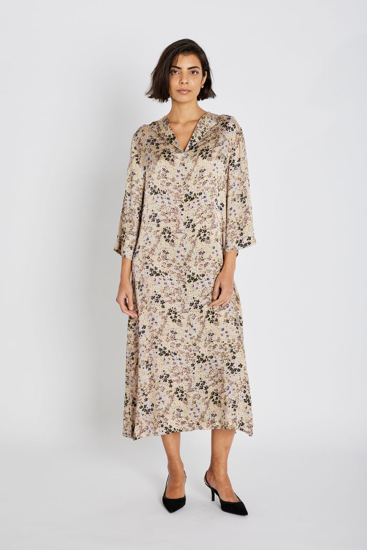 Heartmade HMValis kjole DRESSES 805 Light flower print