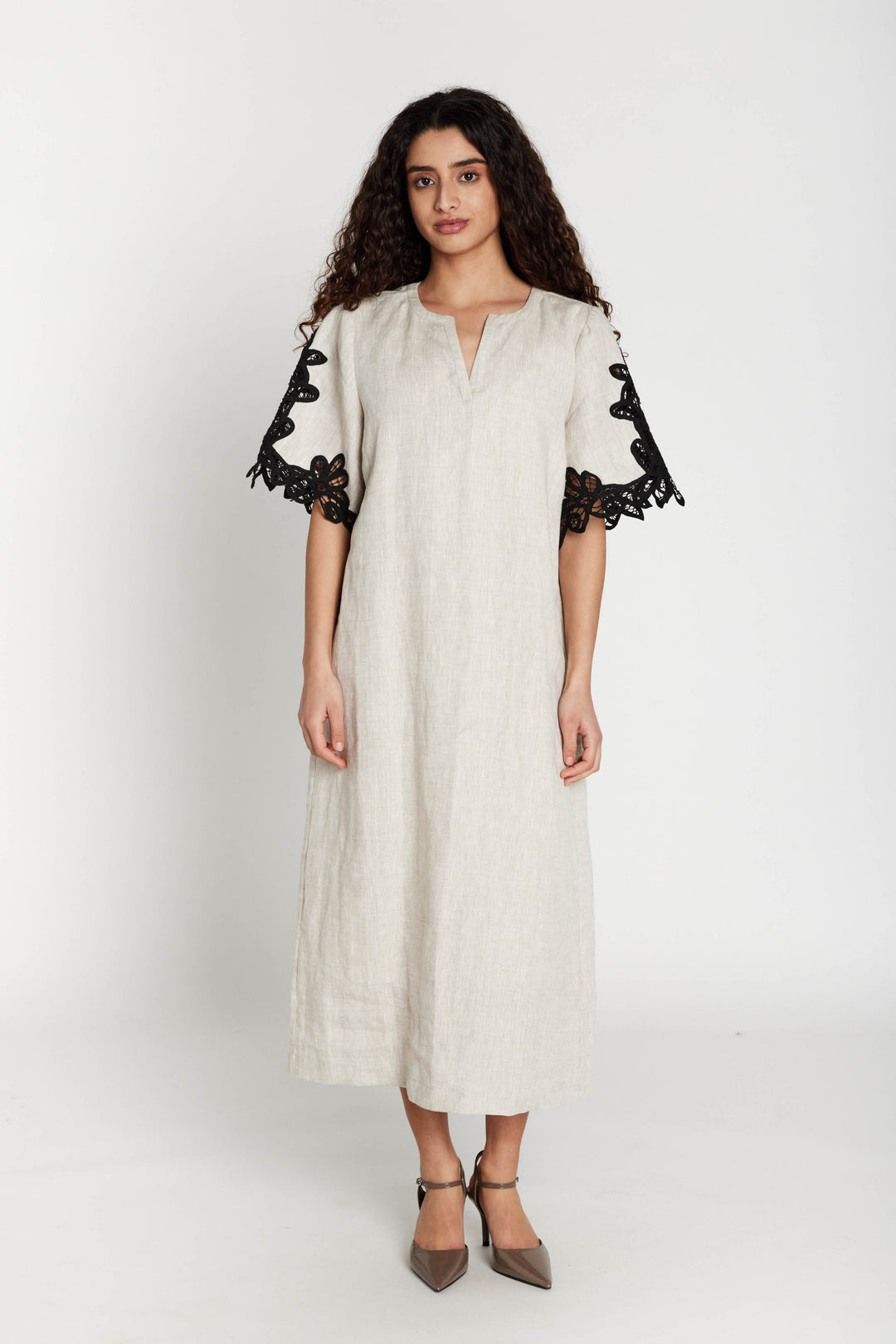 Heartmade HMVelan kjole DRESSES 176 Natural