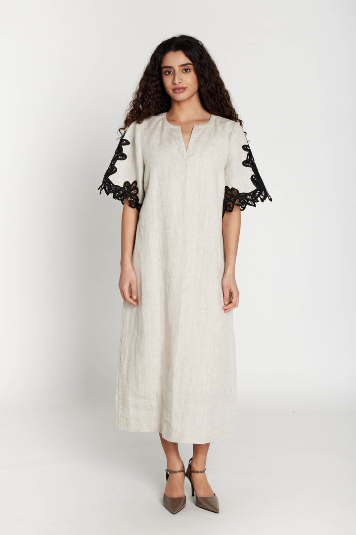 Heartmade HMVelan kjole DRESSES 176 Natural