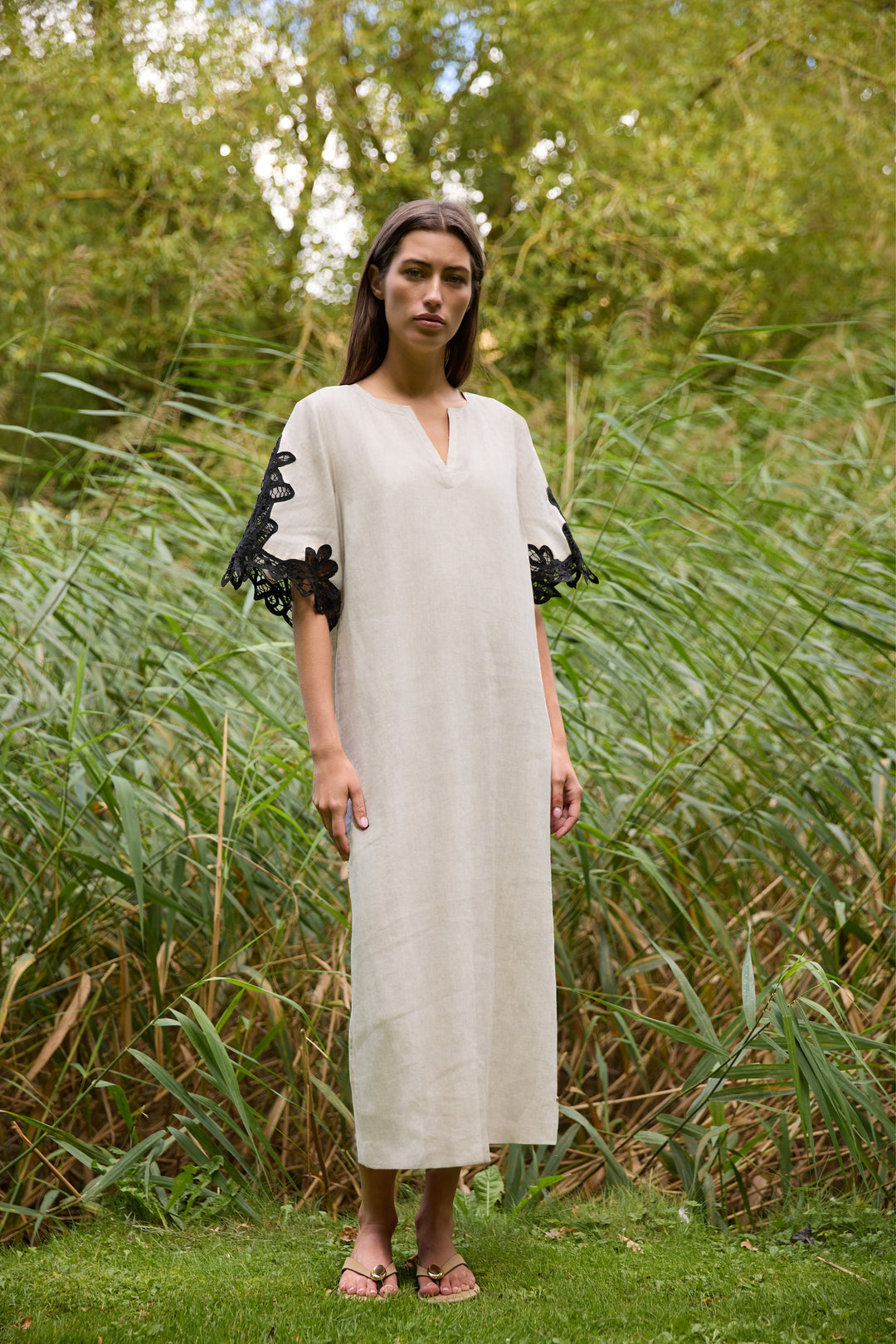 Heartmade HMVelan kjole DRESSES 176 Natural