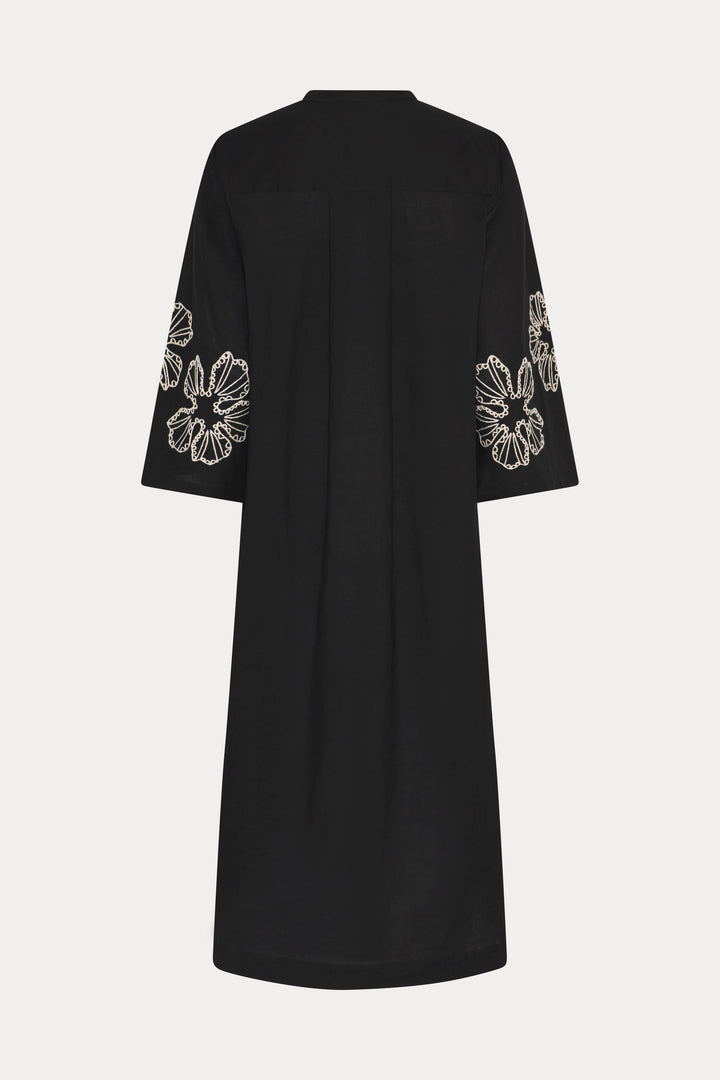 Heartmade HMVikas kjole DRESSES 907 Black embroidery