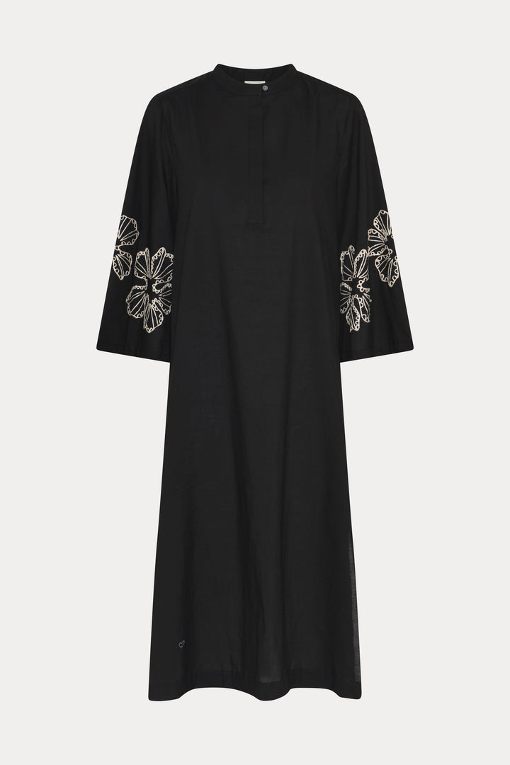 Heartmade HMVikas kjole DRESSES 907 Black embroidery