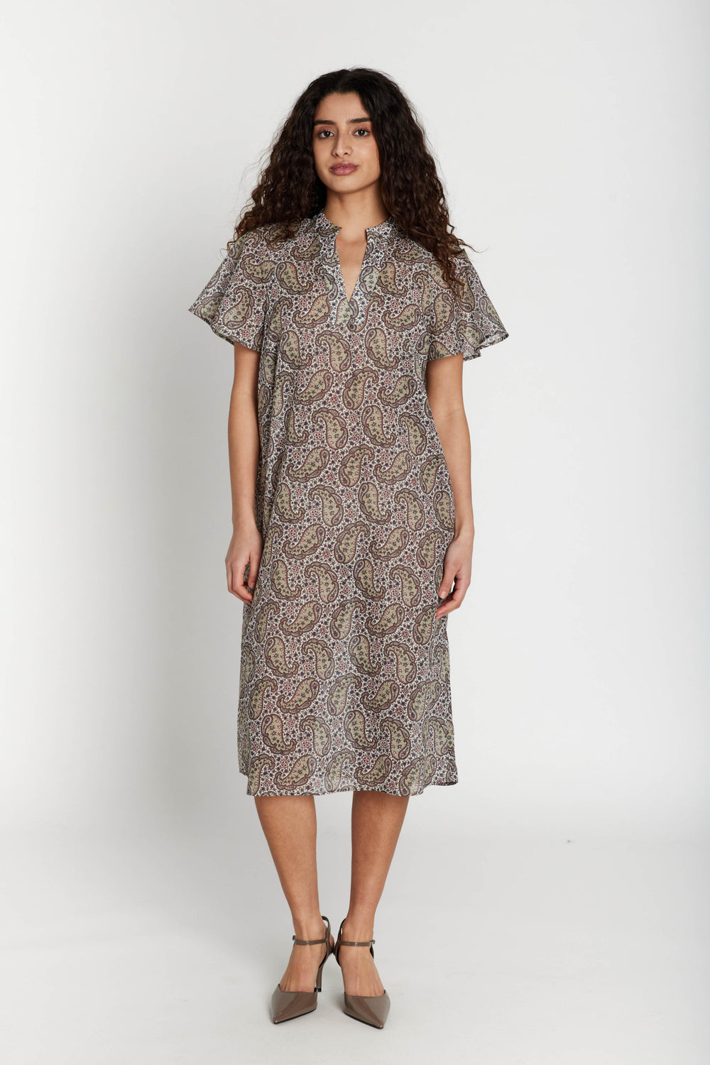 Heartmade HMVilan kjole DRESSES 808 Rose paisley print