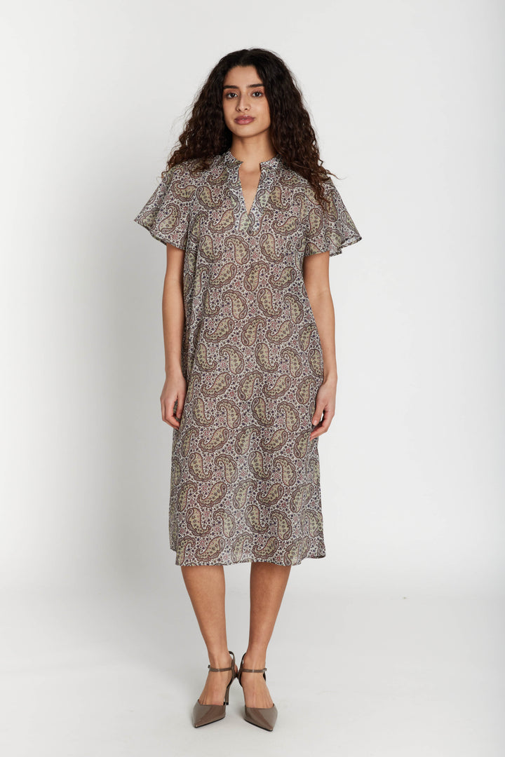 Heartmade HMVilan kjole DRESSES 808 Rose paisley print