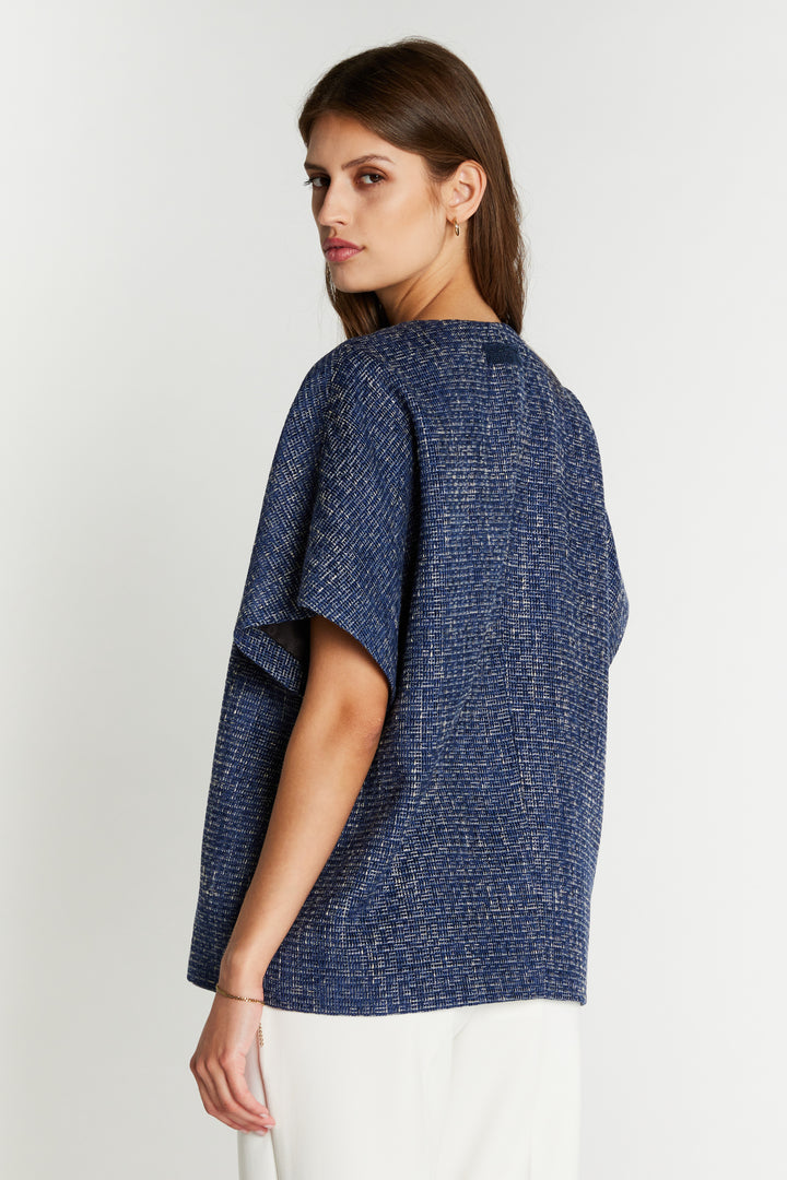 Heartmade HMbiro kappe CAPE 222 Yale Blue