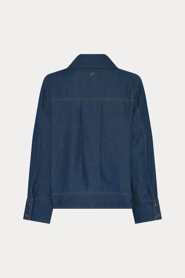 Heartmade HMerisal bluse BLOUSE 211 Bracing Blue