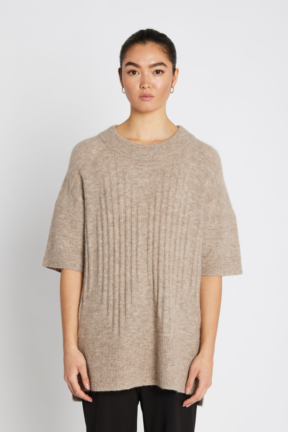 Heartmade Karna strikbluse KNITWEAR, LIGHT 605 Hazel