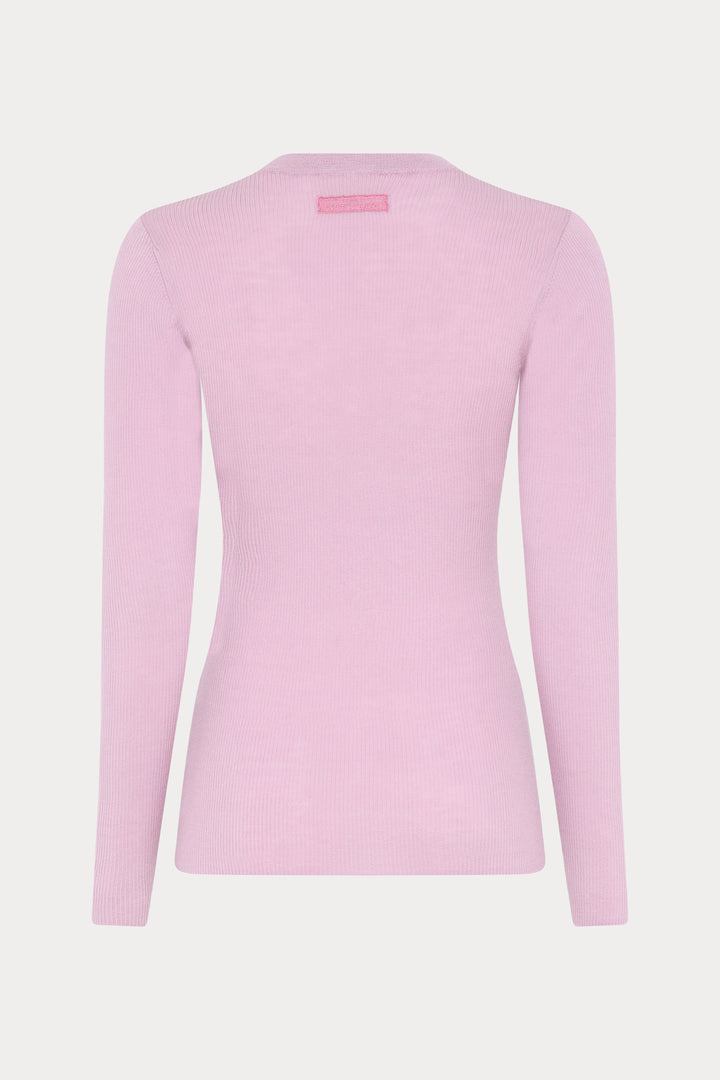 Heartmade Katuna strikbluse KNITWEAR, LIGHT 312 Rose