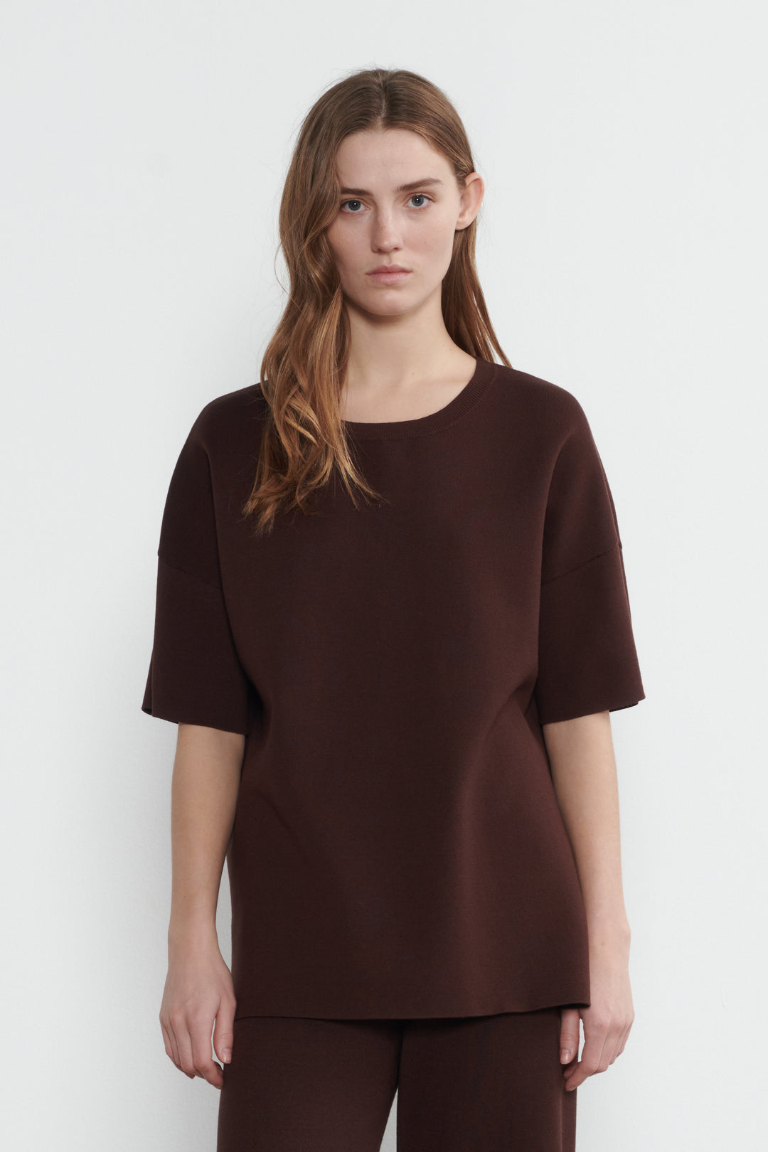 Heartmade Kiman strik KNITWEAR, LIGHT 198 Deep brown