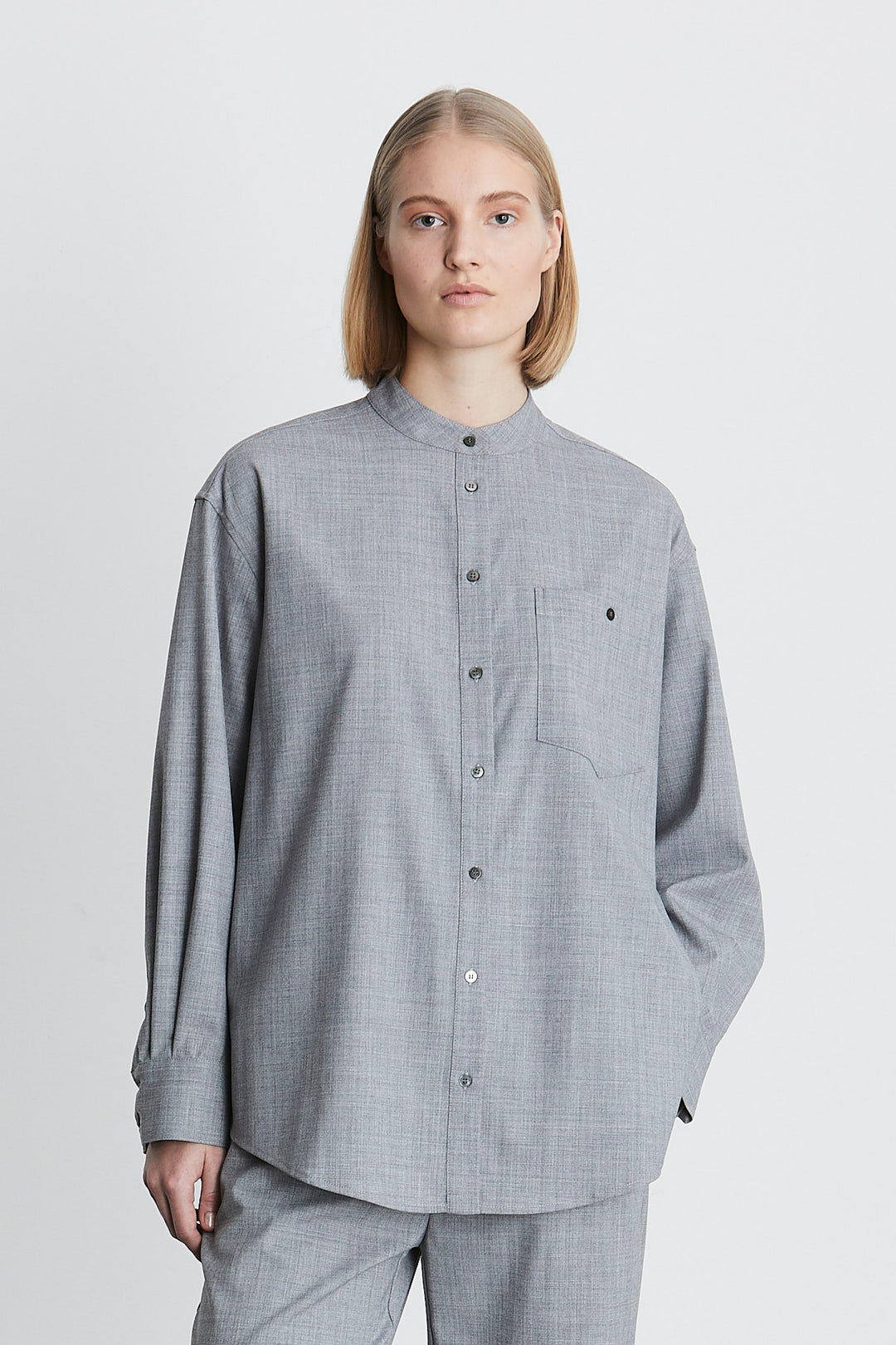 Heartmade Mivan skjorte SHIRTS 17 Grey