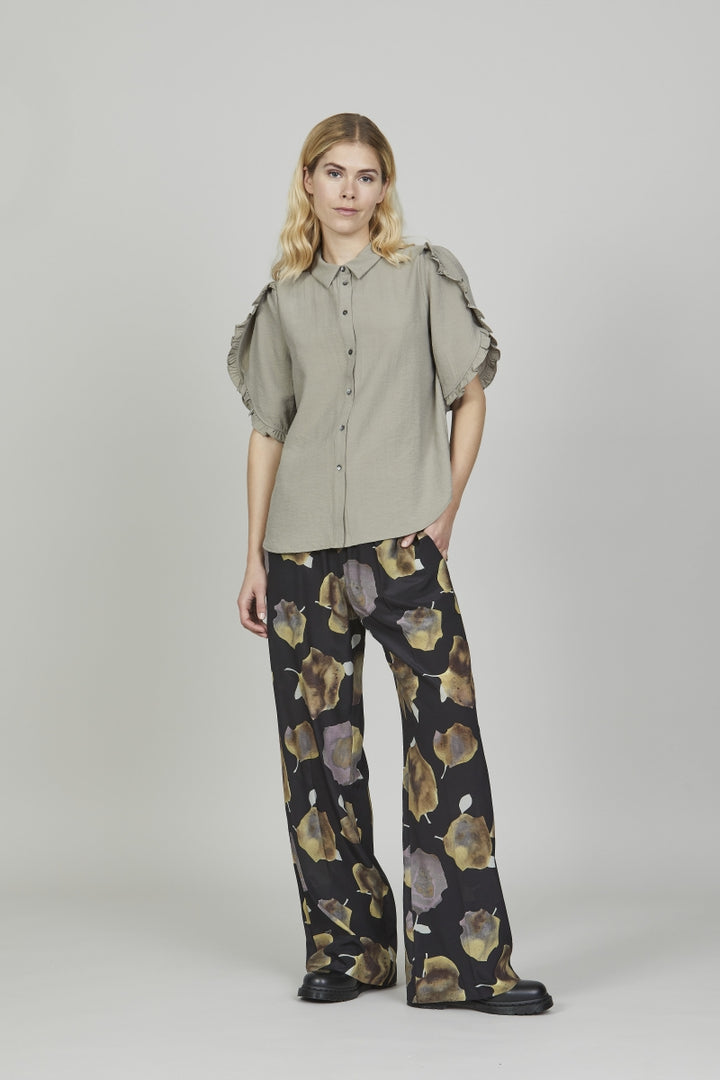 Heartmade Noran bukser TROUSERS 912 Dark abstract