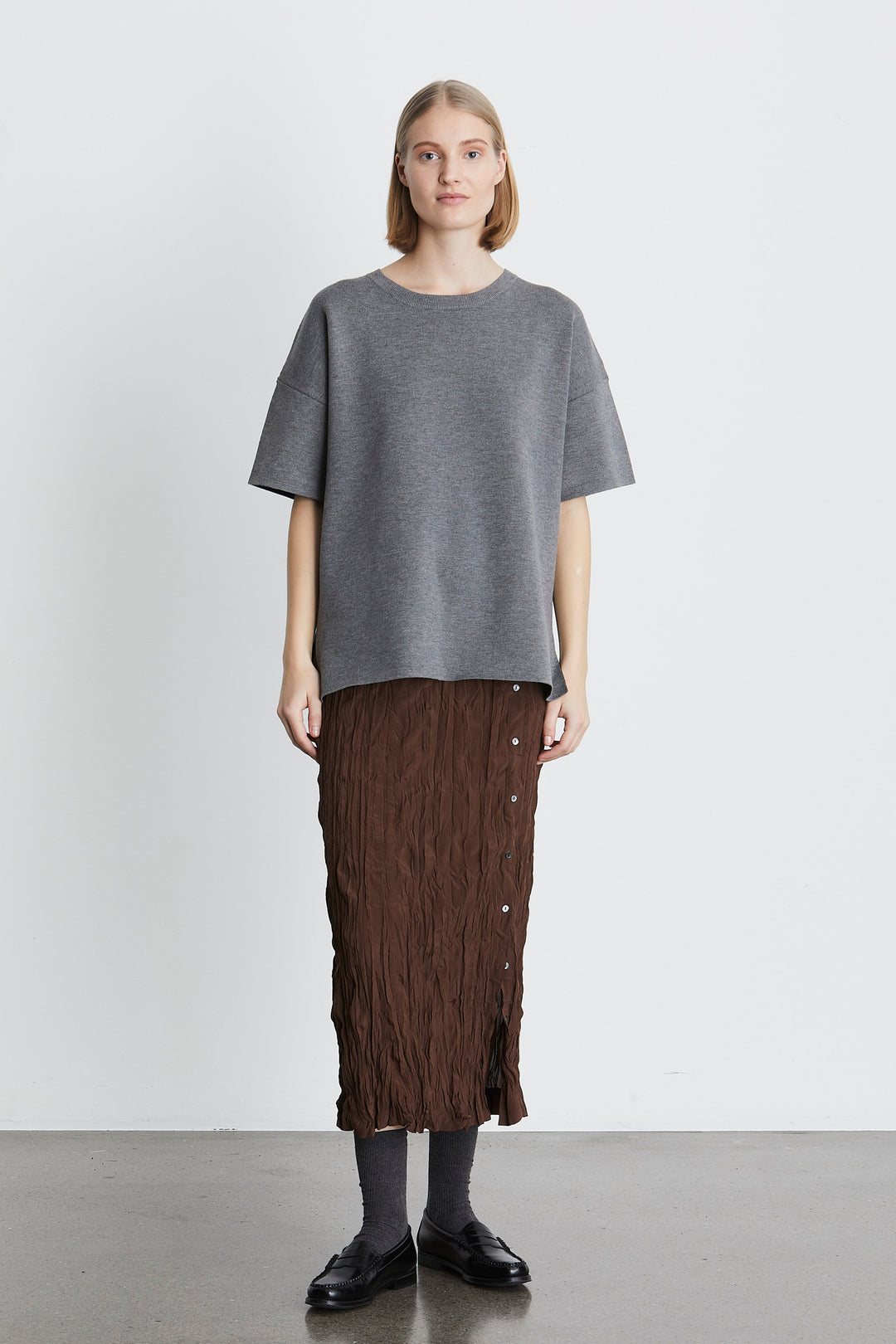 Heartmade Sanis nederdel SKIRTS 137 Chestnut