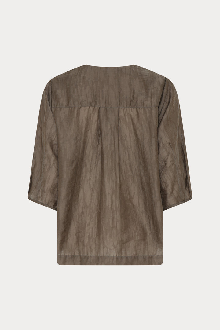 Heartmade Tailer bluse BLOUSE 13 Dusty brown