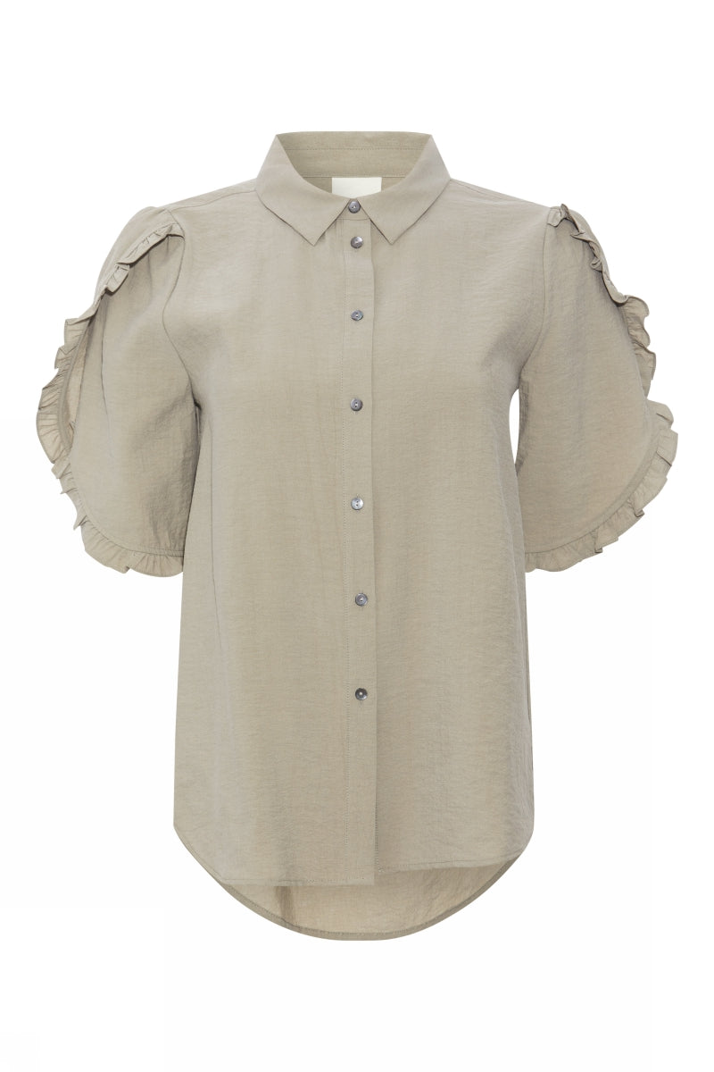 Heartmade Talia shirt HM SHIRTS 508 Dust green