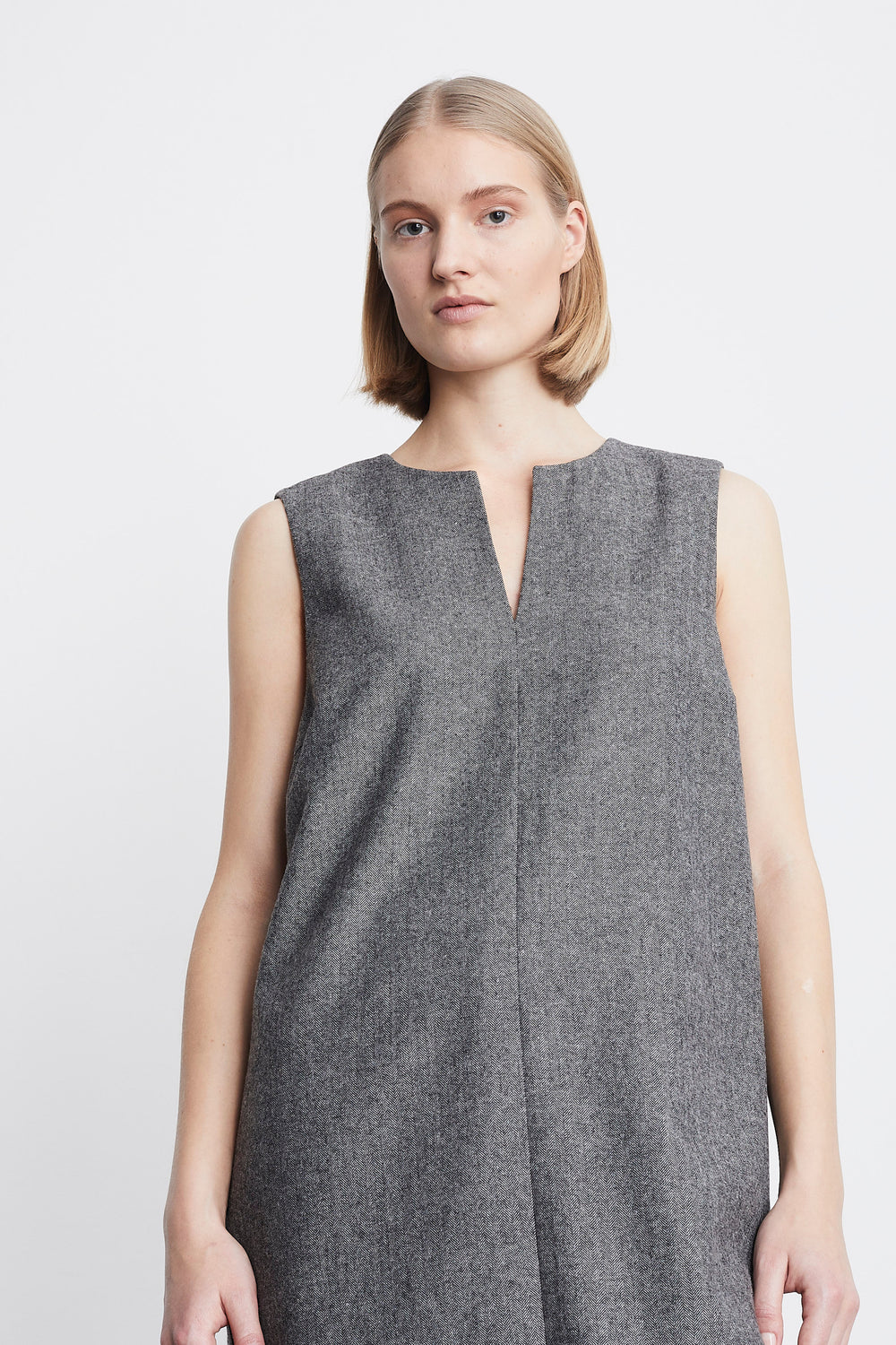 Heartmade Venna kjole DRESSES 403 Storm grey