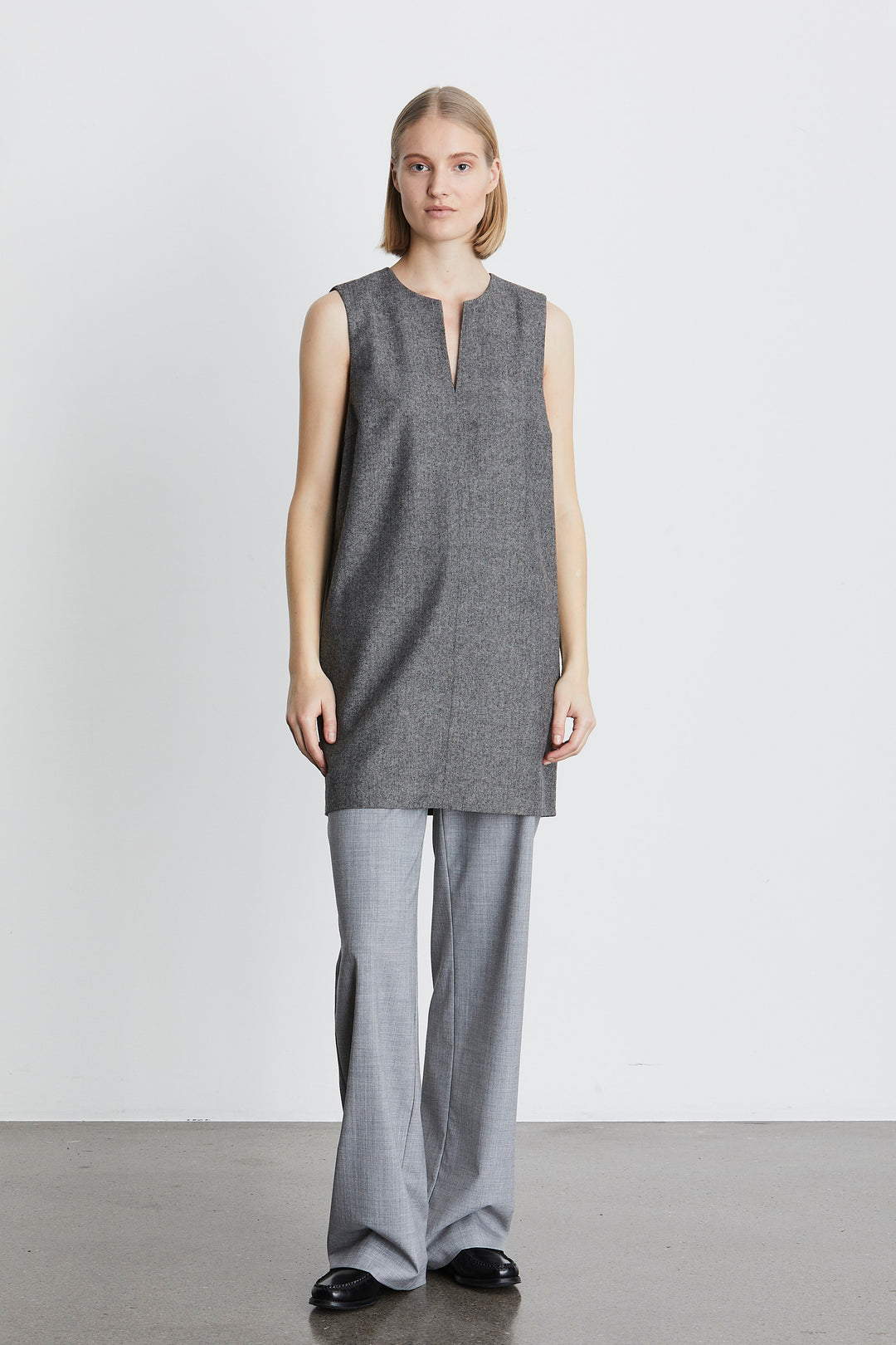 Heartmade Venna kjole DRESSES 403 Storm grey